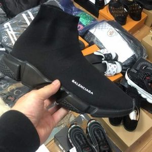 Balenciaga Triple Black Speed Trainers